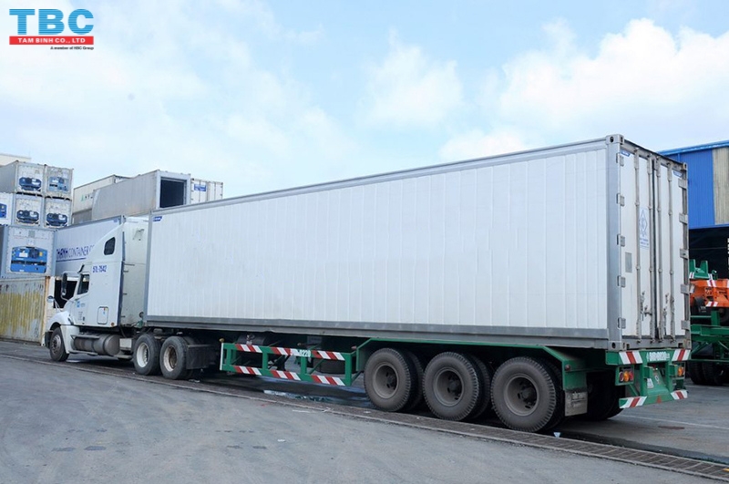 Xe container lạnh