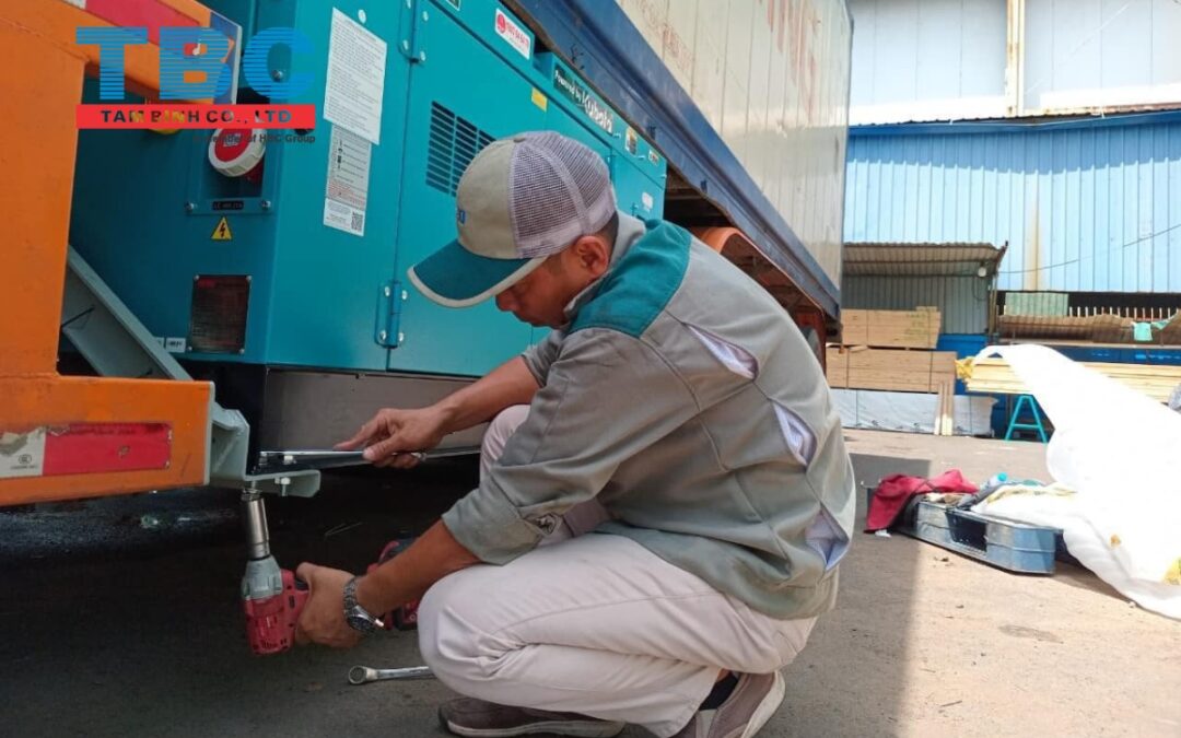 Dịch vụ bảo dưỡng máy phát điện container lạnh EXT25KFD