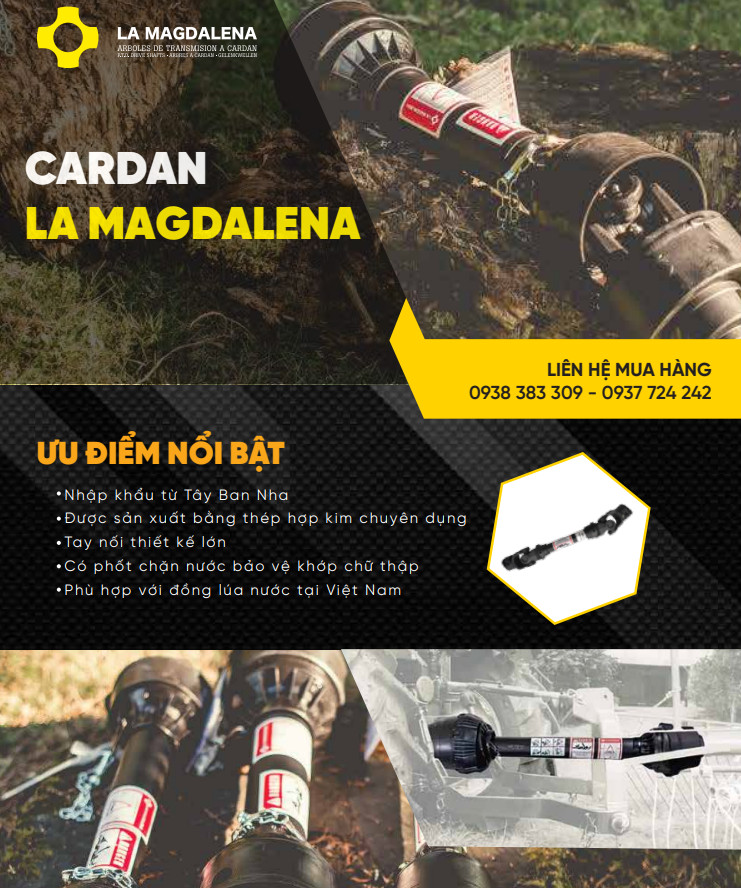 Cardan La Magdalena – Người bạn đồng hành của bà con nông dân