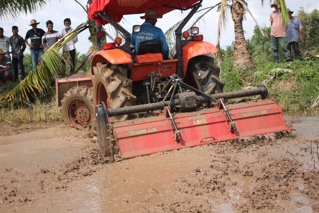 Hoạt động thực tế dàn xới Greeland